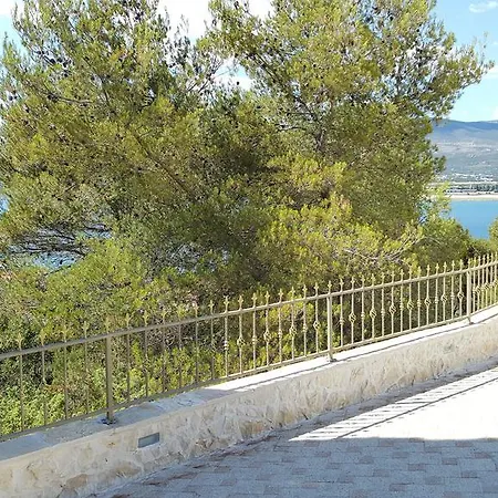 Luxury Villa Star Lights Trogir - Heated Pool, Hot Tub, Gym, Billiard Exterior photo